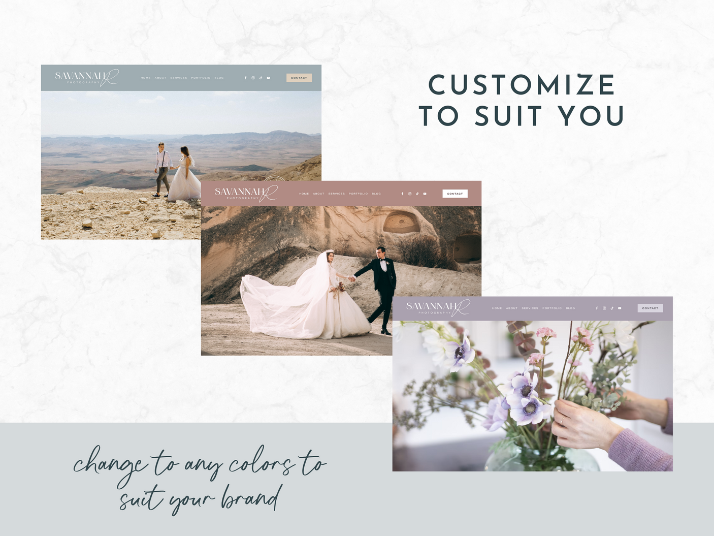 Savannah Squarespace Template - Design Pixie