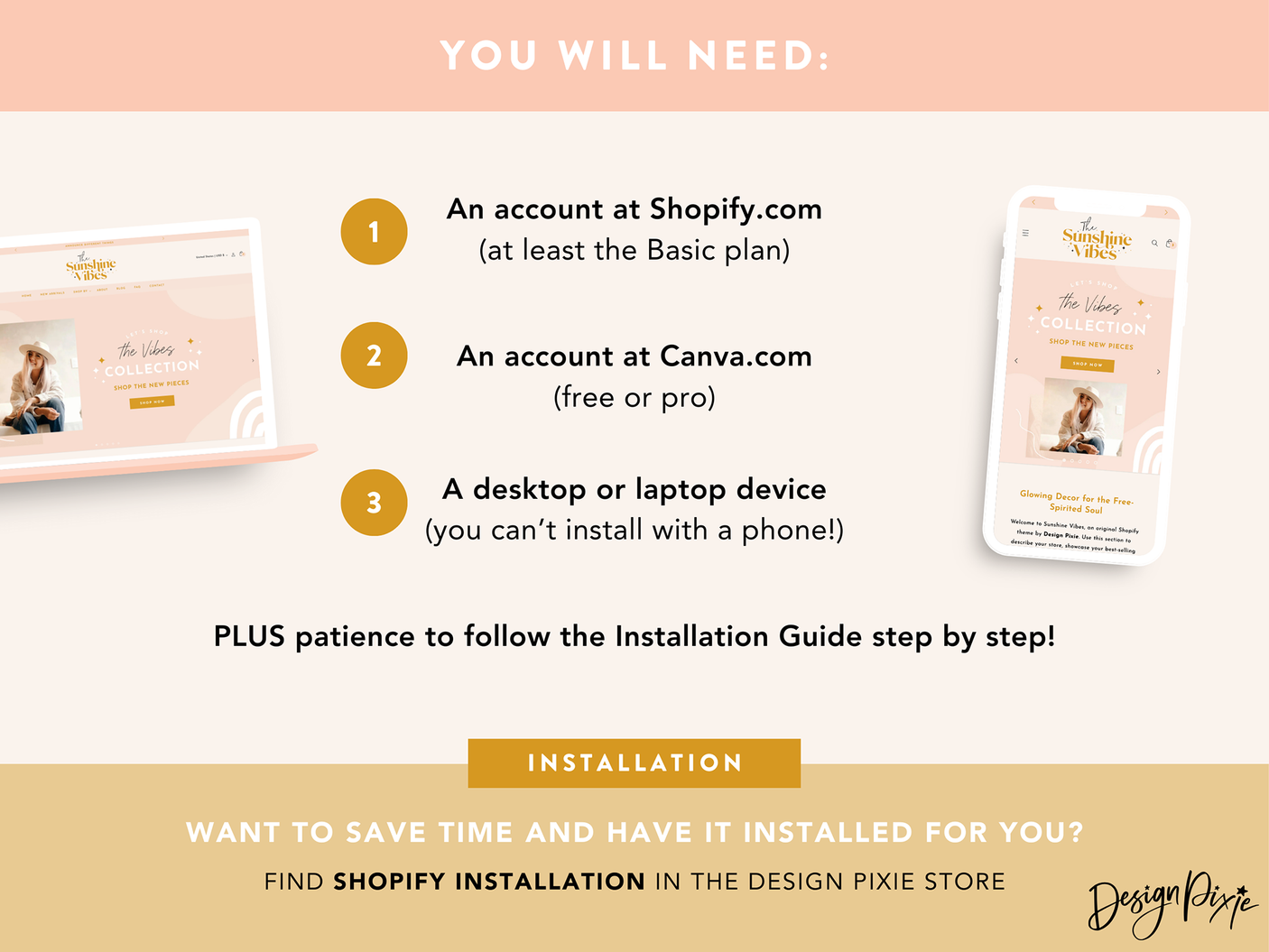 Sunshine Vibes Shopify Theme