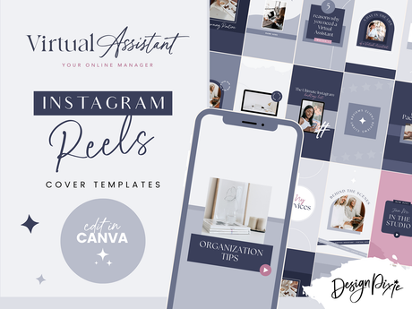 Virtual Assistant Instagram Reel Templates - Design Pixie