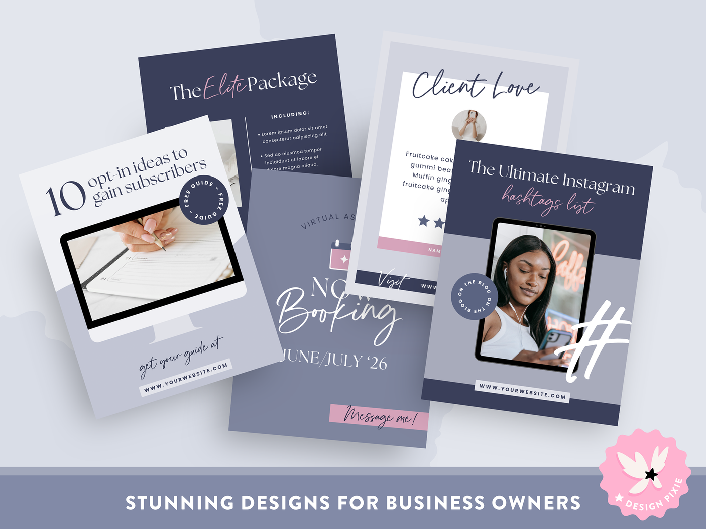 Virtual Assistant Instagram Templates