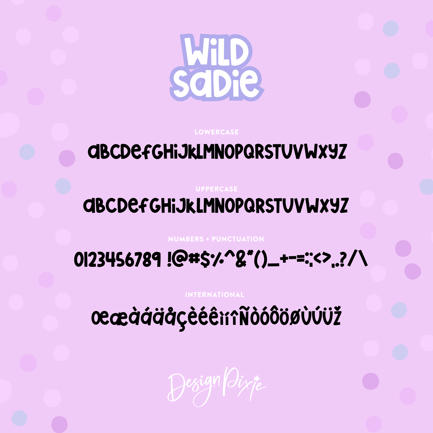 Wild Sadie Font