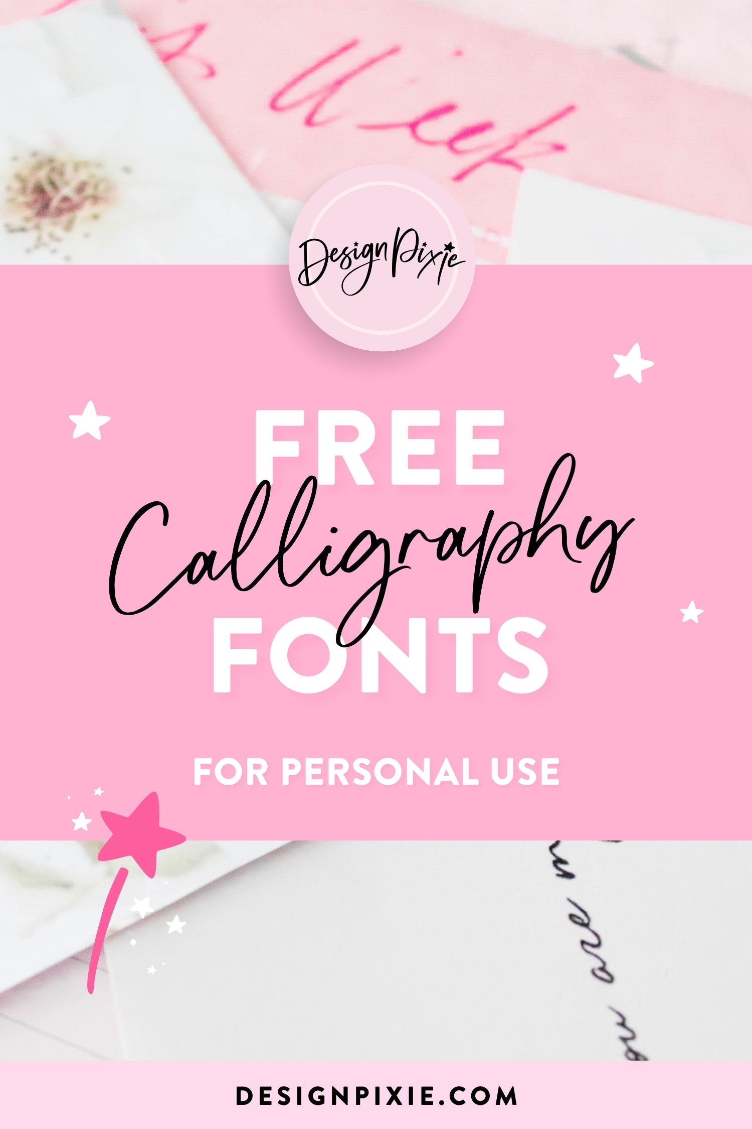 Calligraphy Text Design Background Calligraphy And Fonts