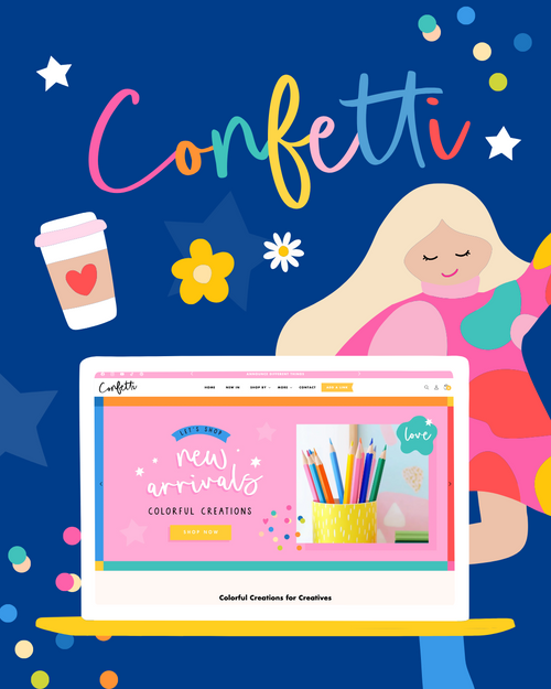 Girly Pink Display Card Templates