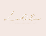 Lolita Font - Design Pixie