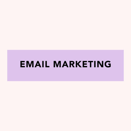 Text "Email marketing"
