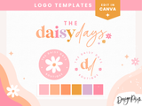 Daisy Days Logo Template - Design Pixie