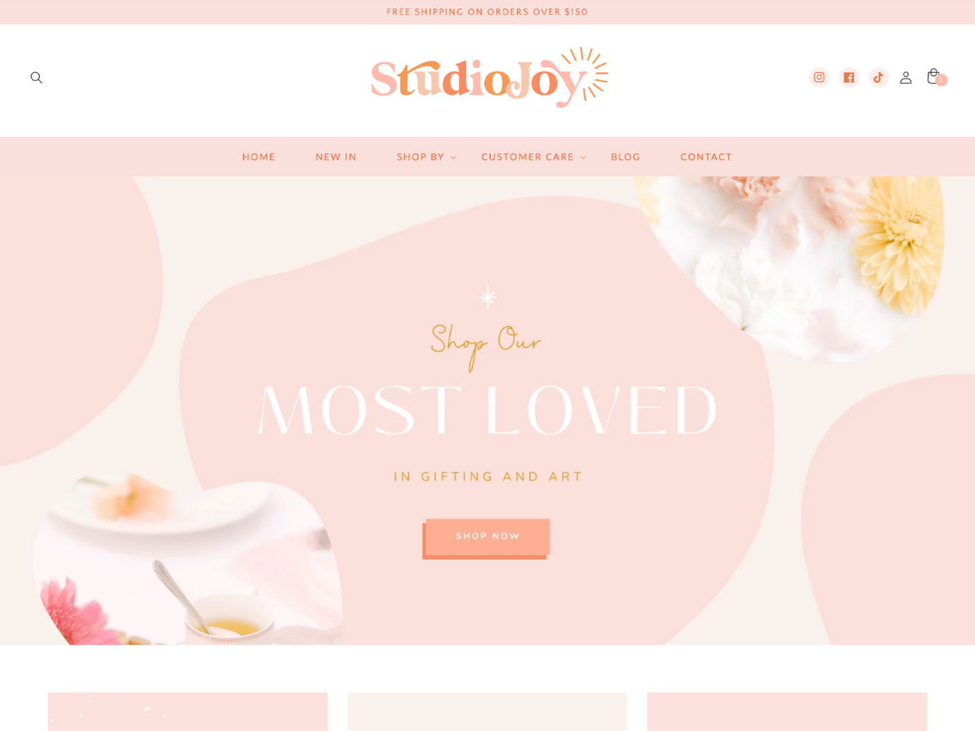 Studio Joy Shopify Theme - Design Pixie