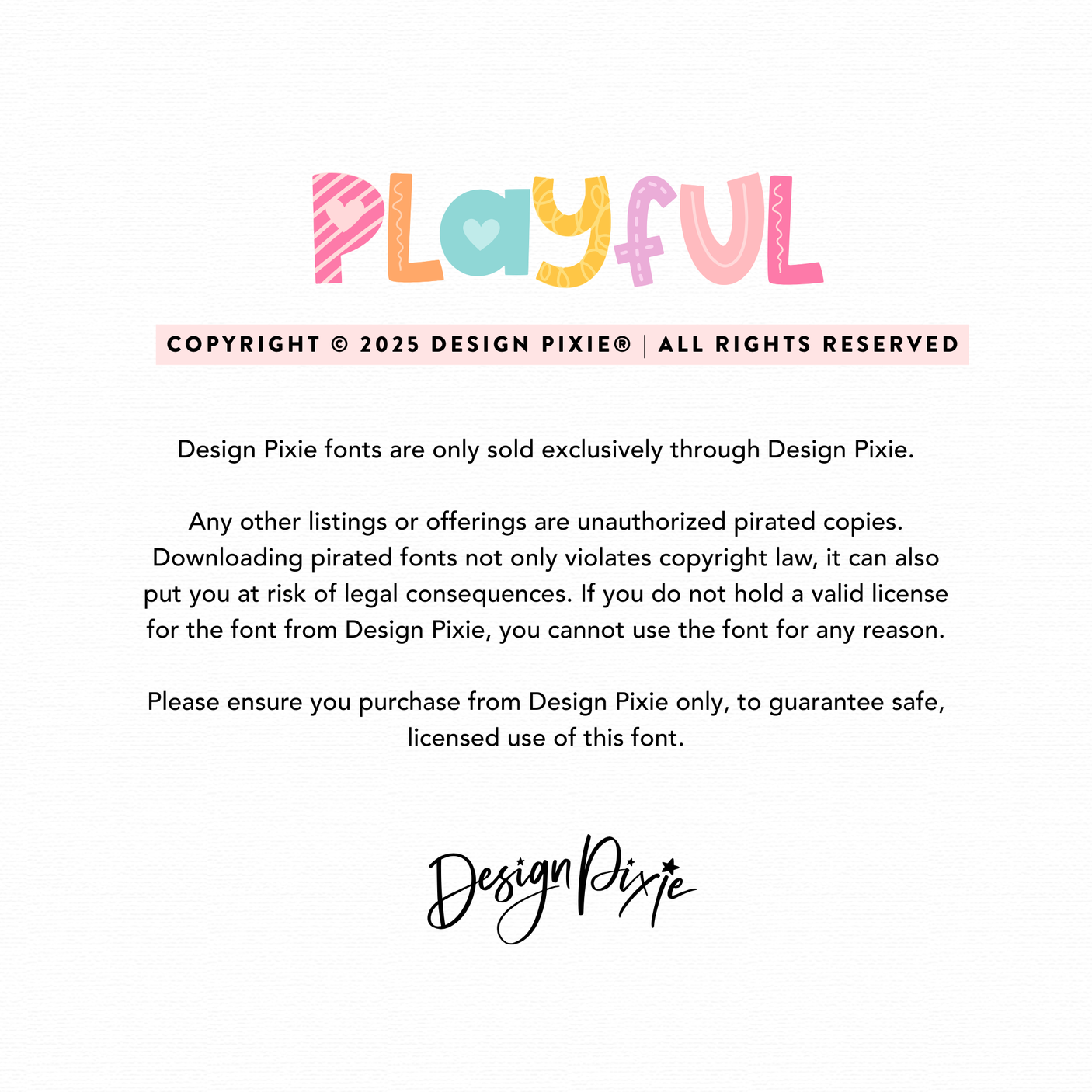 Playful Font
