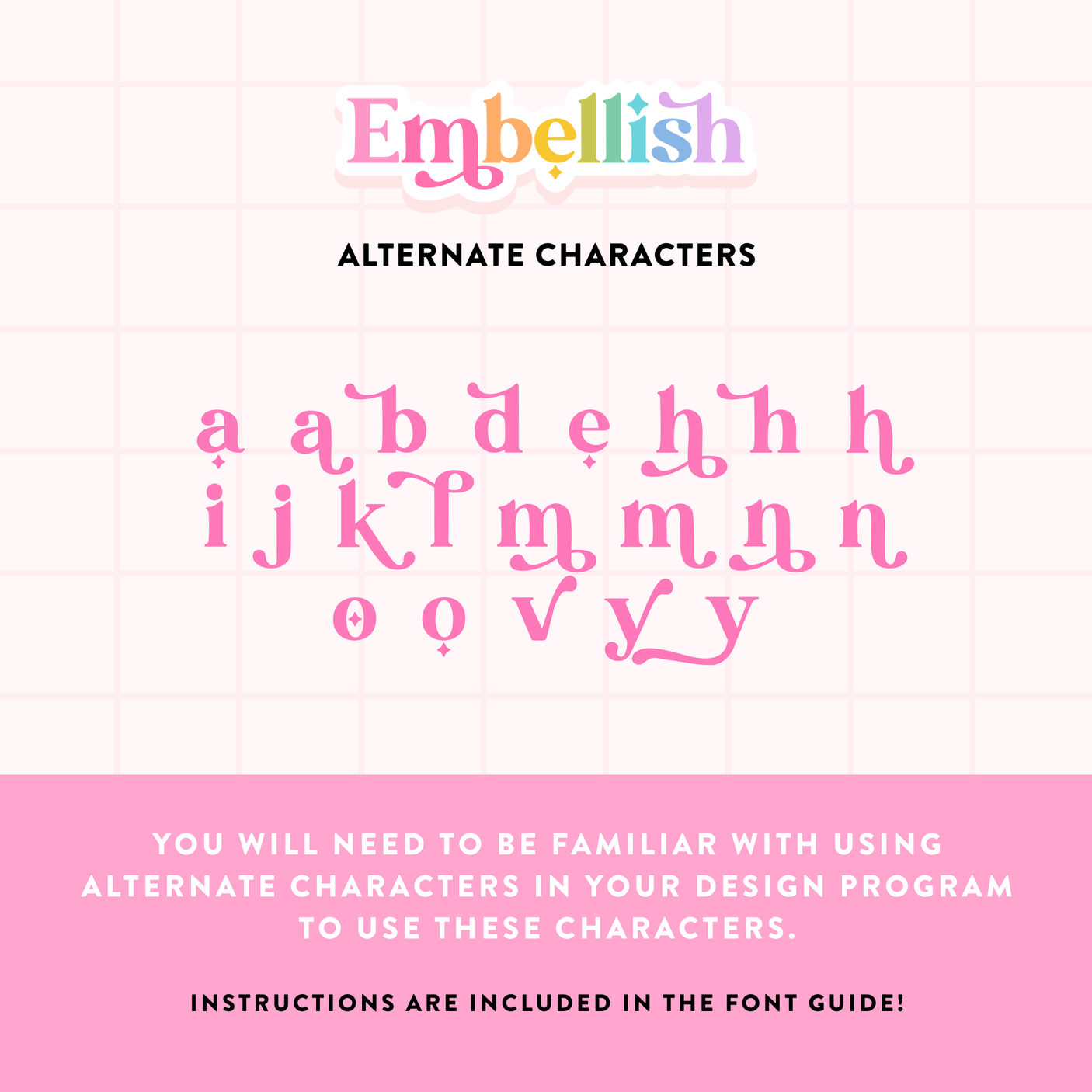 Embellish Font