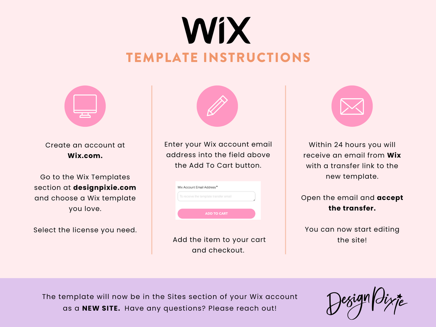 5th Avenue Social Wix Template