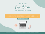Enchanting Squarespace Template