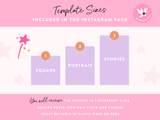 Rainbow Journal Instagram Post Templates