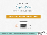 Dream You Wix Template