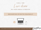 Emily Everest Wix Template