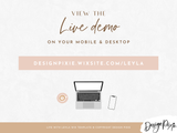Life With Leyla Wix Template