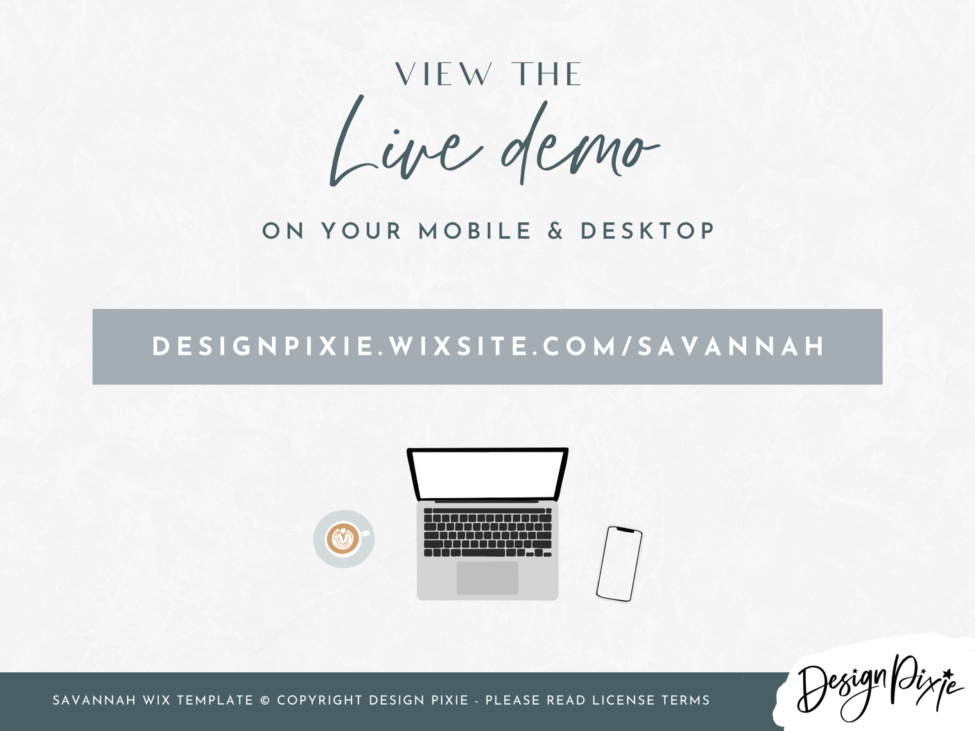 Savannah Wix Template