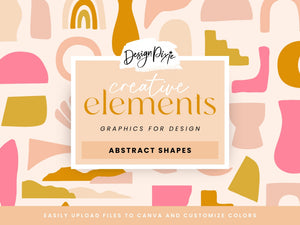 Abstract Shapes SVG Elements - Design Pixie