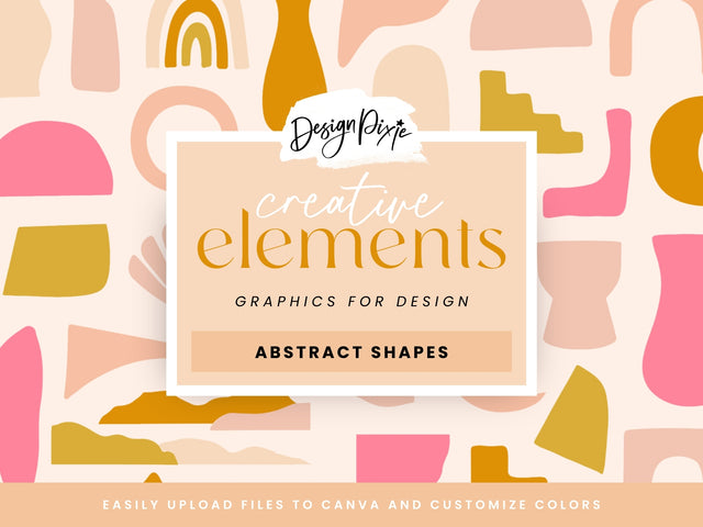 Abstract Shapes SVG Elements – Design Pixie