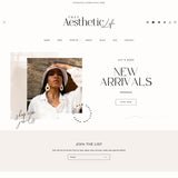 Aesthetic Shopify Theme - Design Pixie