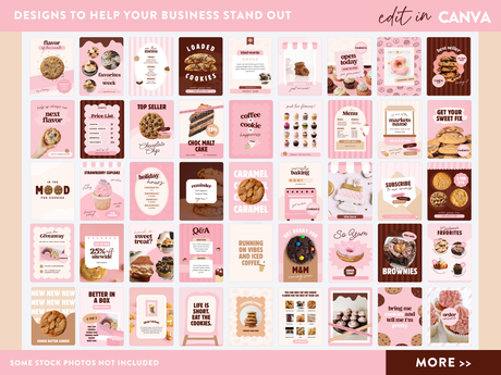 Bakery Instagram Templates