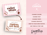 Bakery Thank You Card Template