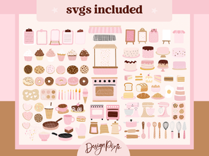 Imágenes prediseñadas SVG de Panadería Rosa