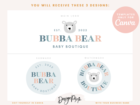 Bear Logo Template