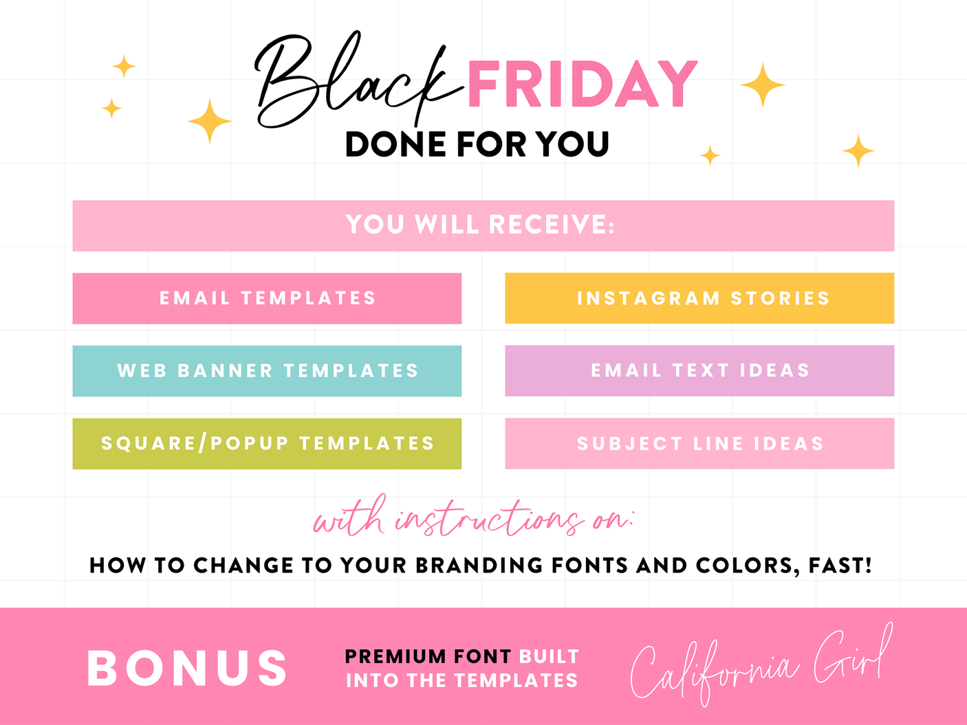 Black Friday Marketing Templates