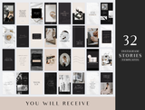 Luxe Edit Instagram Story Templates - Design Pixie