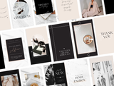Luxe Edit Instagram Story Templates - Design Pixie