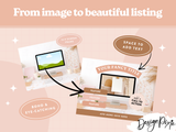 Boho iMac Screen Mockup