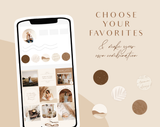 Beige Boho Instagram Highlight Icons - Design Pixie