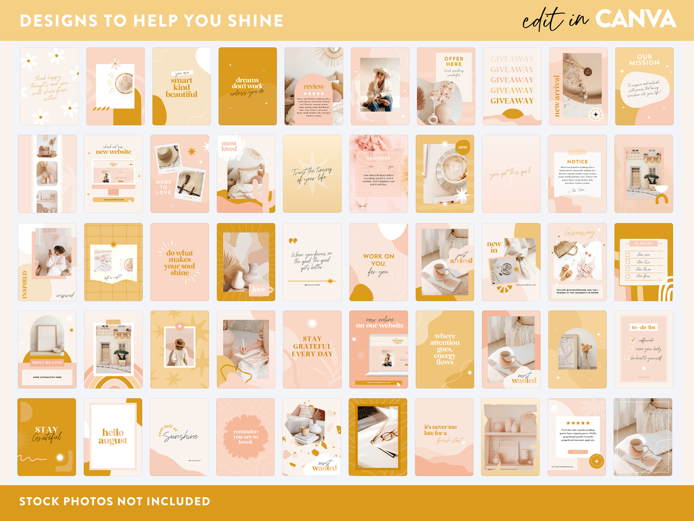 Boho Instagram Templates