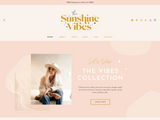 Sunshine Vibes Shopify Theme - Design Pixie