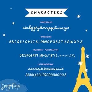 Bonjour Font