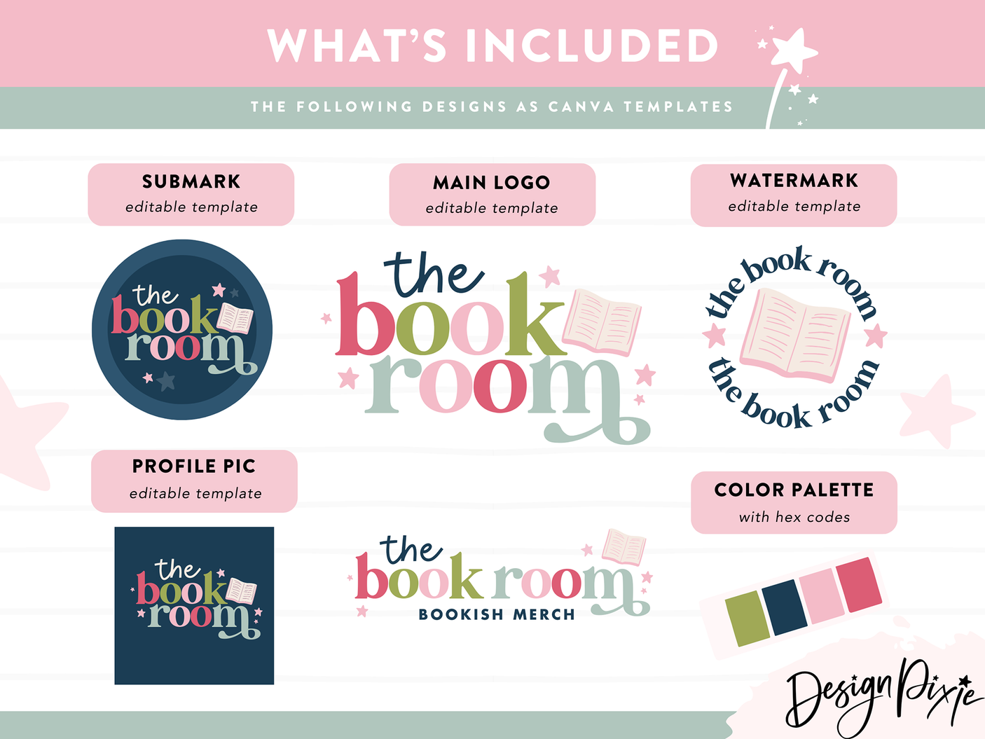 Book Room Logo Template