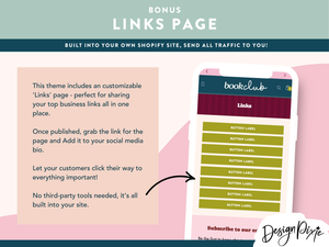 Tema Bookish para Shopify
