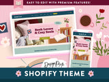Bookish Shopify Theme for book merch sellers and book box subscriptions