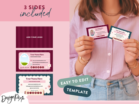 Bookstagram Business Card