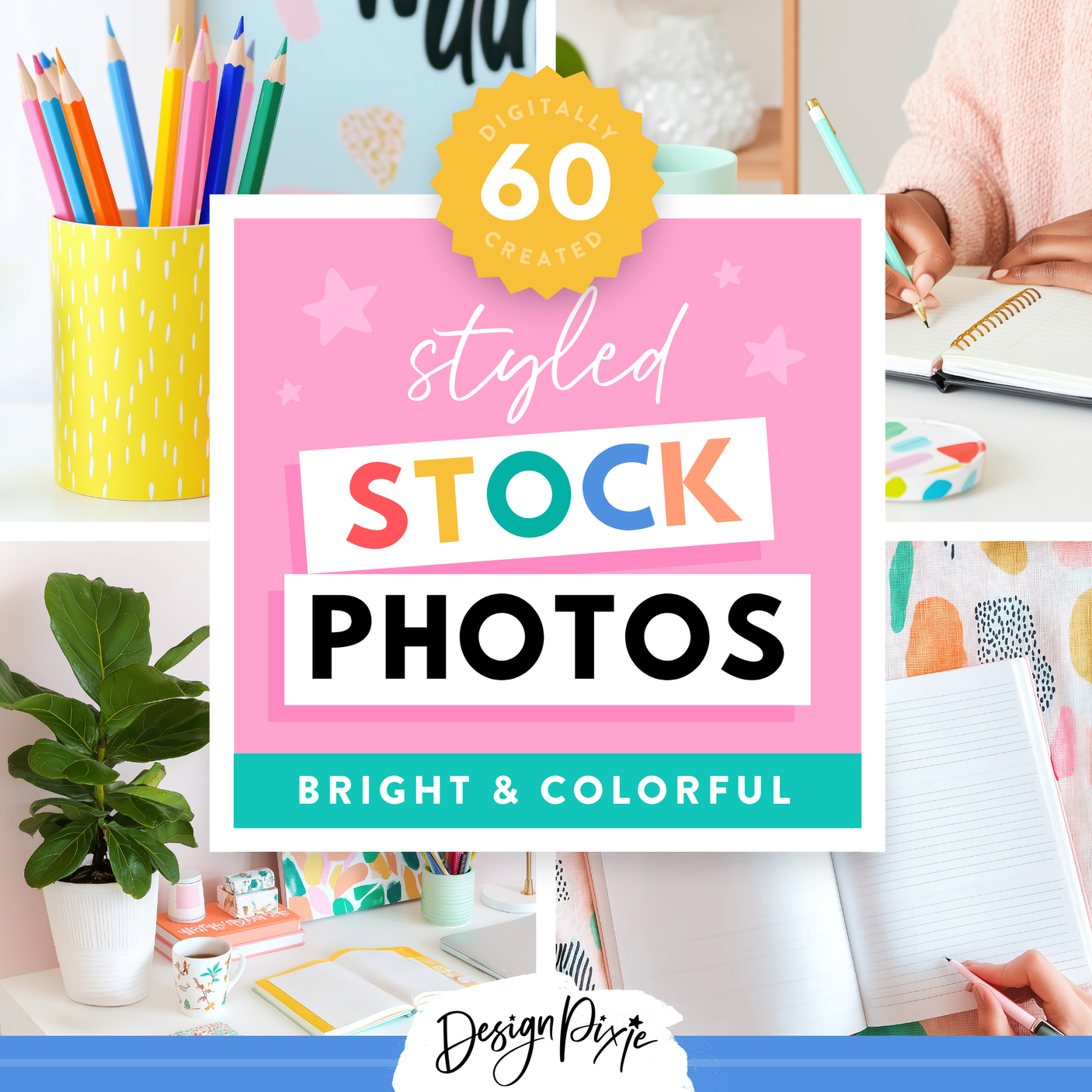 Bright Colorful Stock Photos