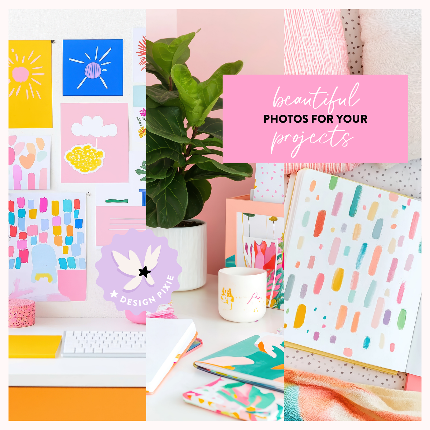 Bright Colorful Stock Photos