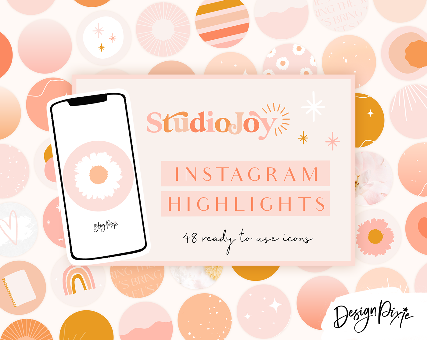 Studio Joy Instagram Highlight Icons - Design Pixie