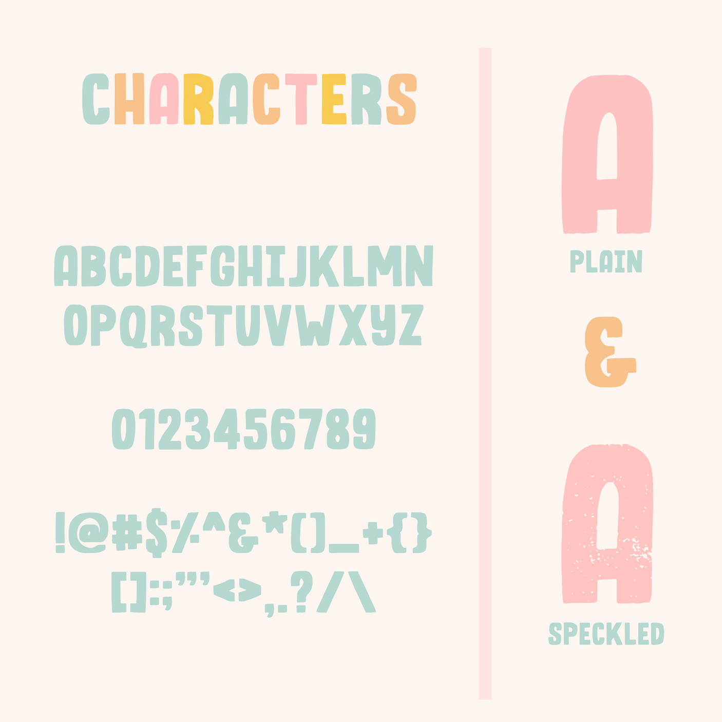 Brushed Font
