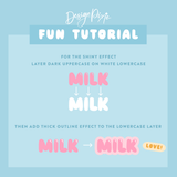 Milk Shake Font