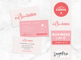 Business Card Template - Million Babe - Design Pixie