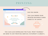 Enchanting Business Card Template - Design Pixie