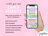 Colorful Creative Link In Bio Template