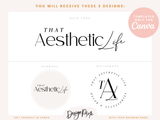 Aesthetic Logo Design Template - Design Pixie