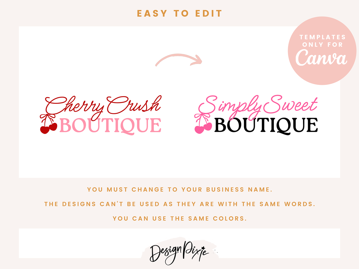 Cherry Logo Design Template