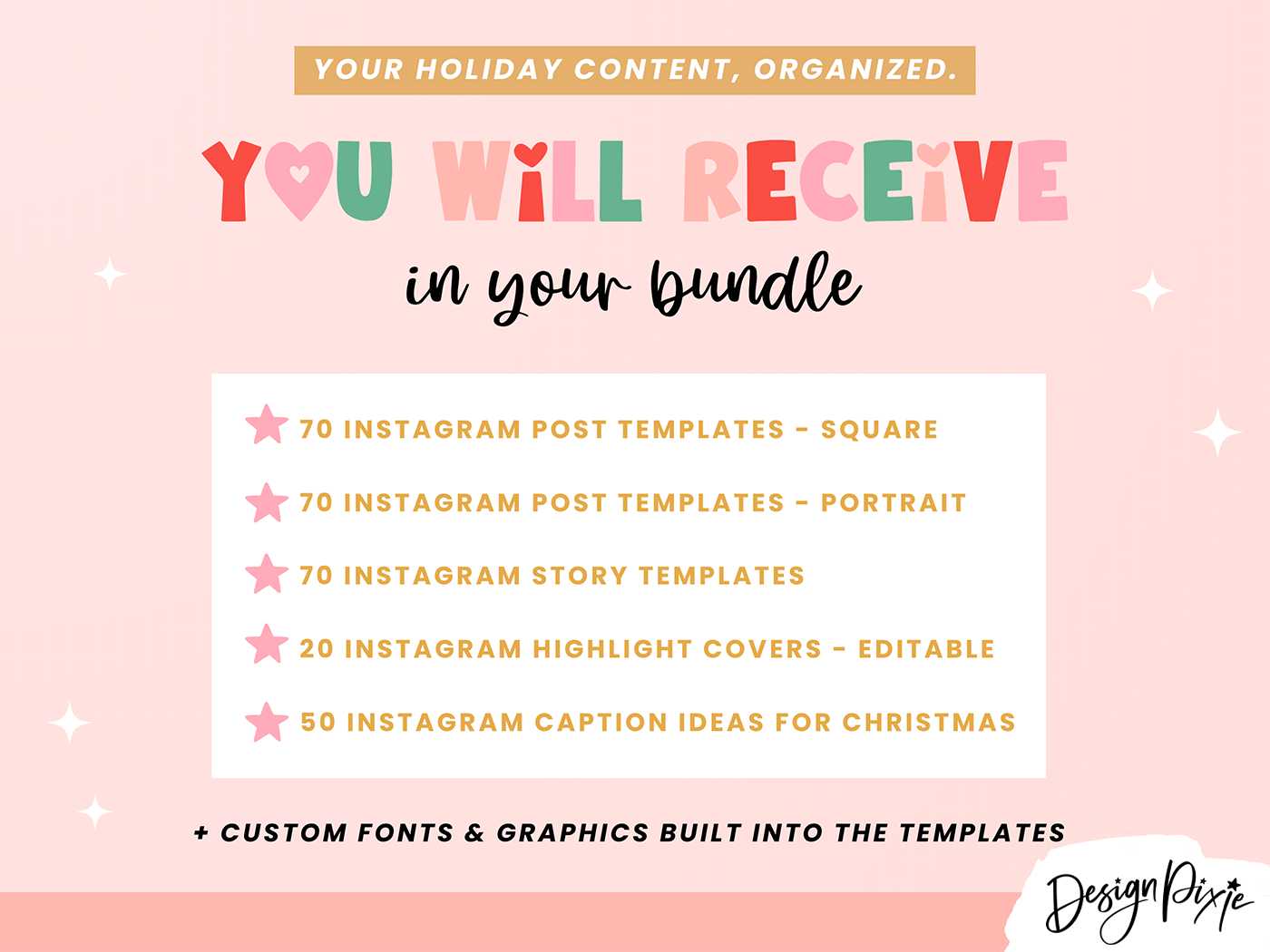 Christmas Instagram Bundle - Design Pixie